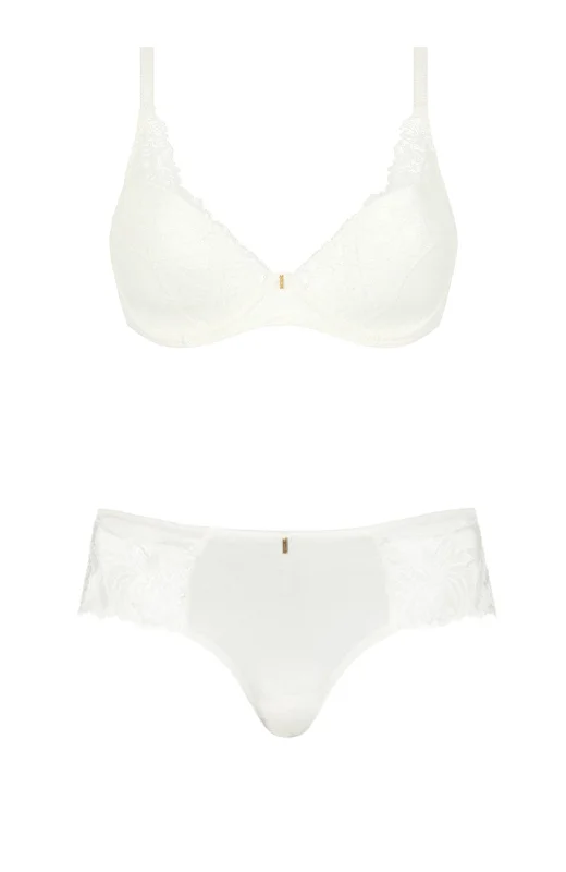 Orangerie Dream Plunge T-Shirt Bra and Shorty Set