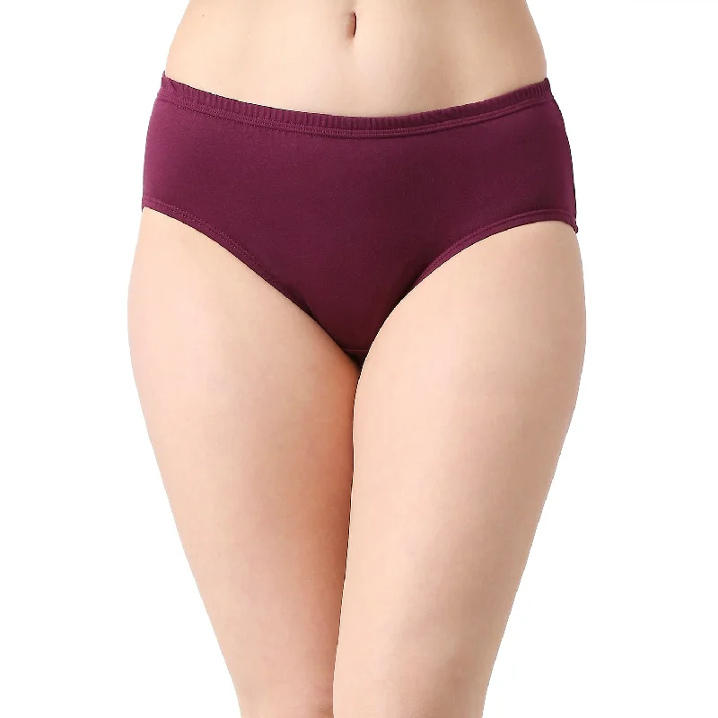 Soch/Das-4 Cotton Hipster Panties Assorted