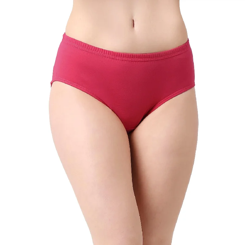 Soch/Eas - 6 Cotton Hipster Panties Assorted