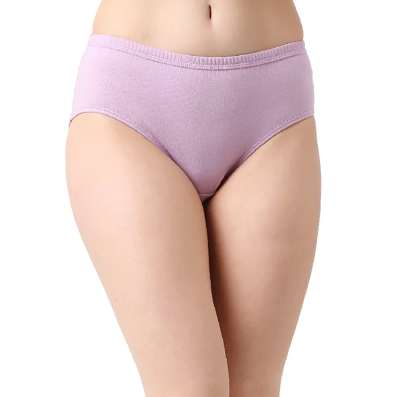 Soch/Eas - 8 Cotton Hipster Panties Assorted