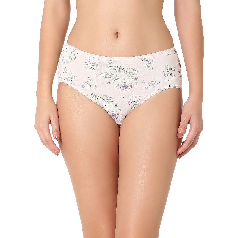 Cotton Printed Hipster Panties-6786