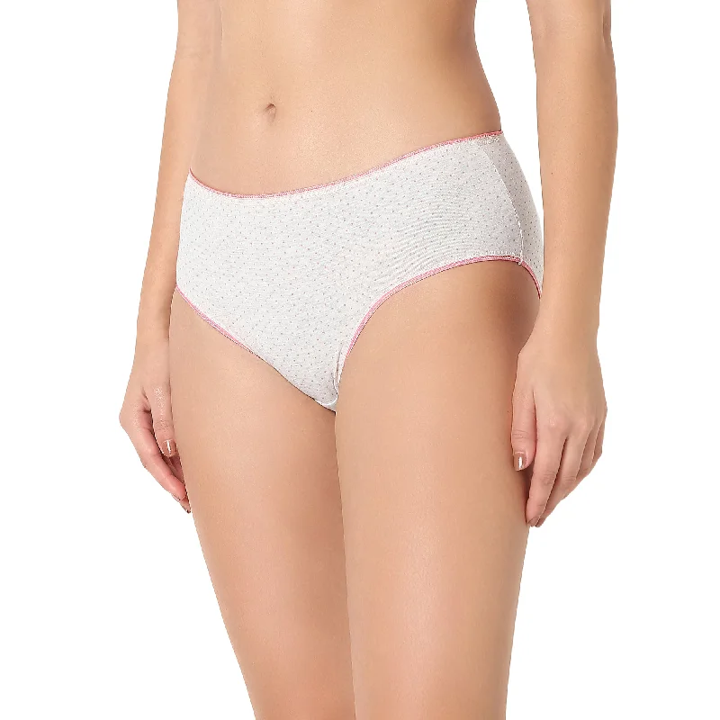 Cotton Printed Hipster Panties-6786