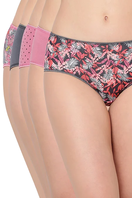 6391-Cotton Stretch Hipster Panties