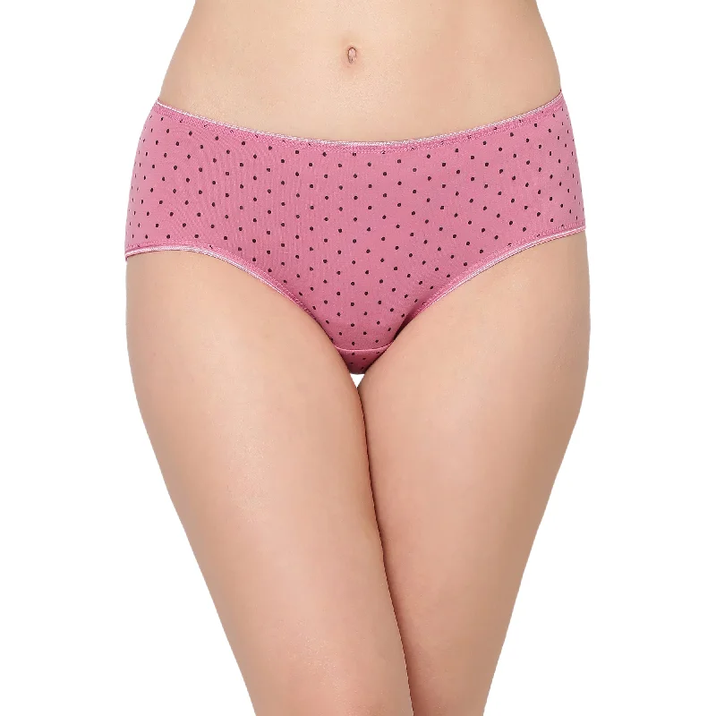 6391-Cotton Stretch Hipster Panties