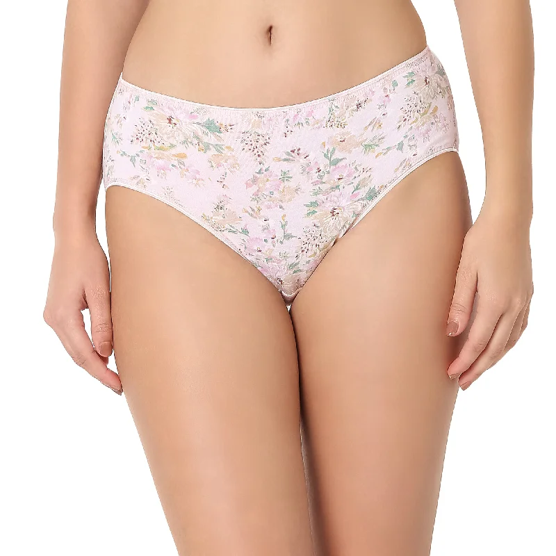 Cotton Printed Hipster Panties-6843