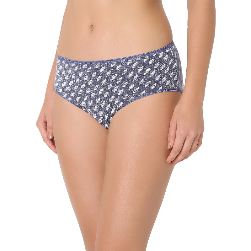 Cotton Printed Hipster Panties-6862