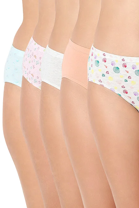 Cotton Printed Hipster Panties-6876