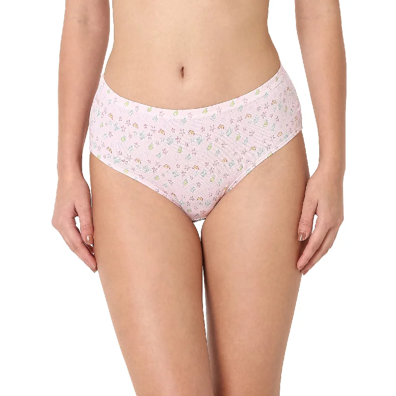 Cotton Printed Hipster Panties-6876