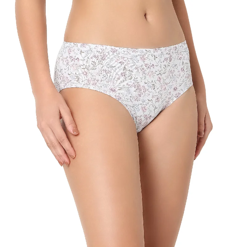 Cotton Printed Hipster Panties-6878