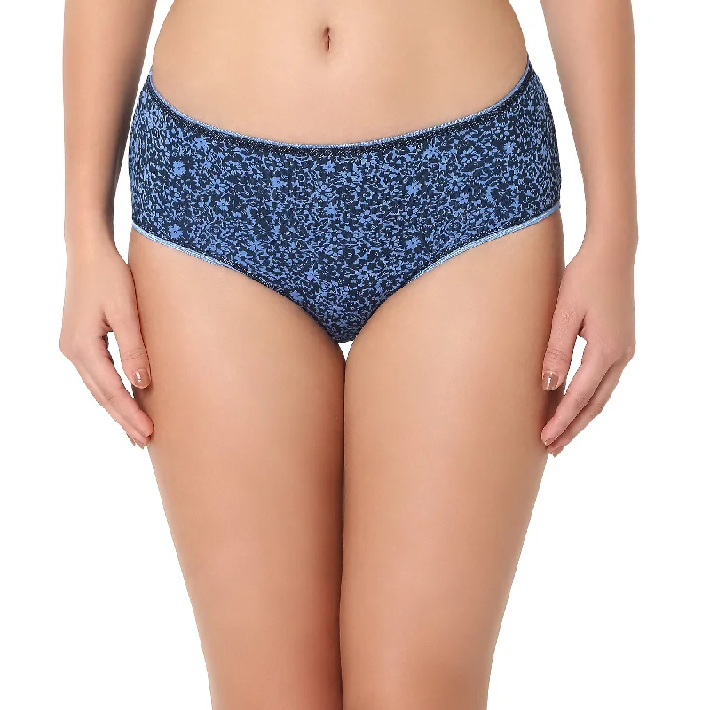 Cotton Printed Hipster Panties-6920