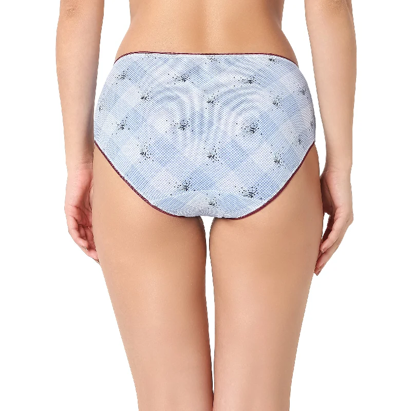 Cotton Printed Hipster Panties-6740