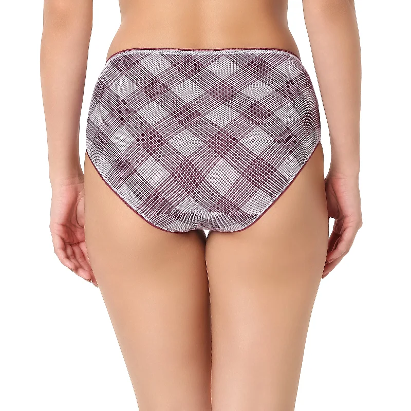 Cotton Printed Hipster Panties-6740