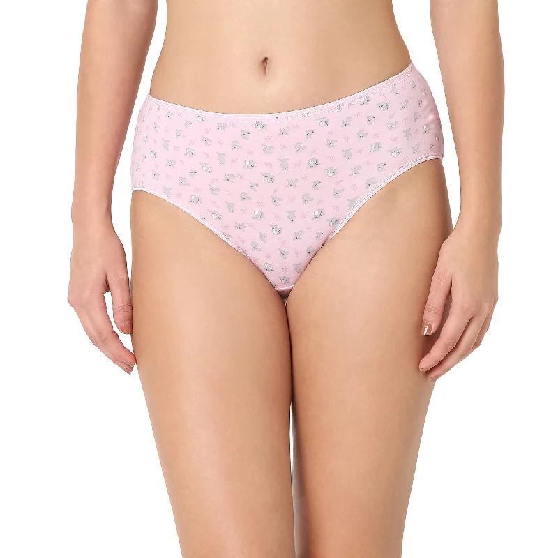 Cotton Printed Hipster Panties-6788