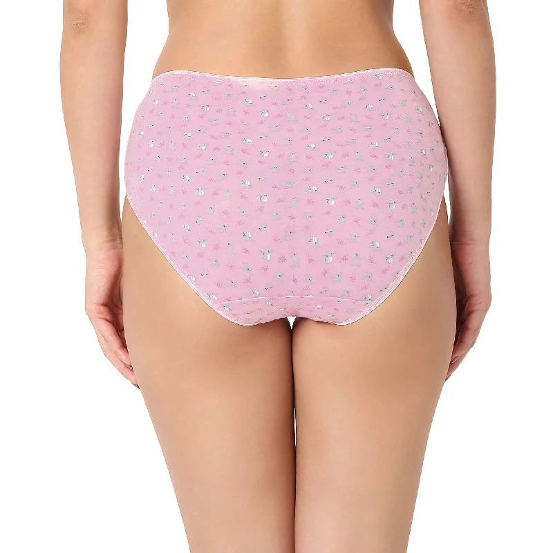 Cotton Printed Hipster Panties-6788