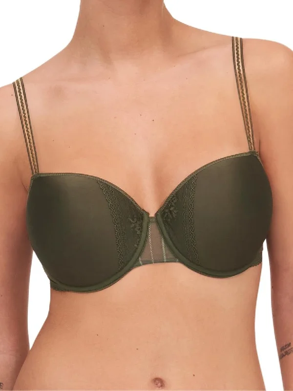 Maddie Half Cup Memory Bra - Khaki