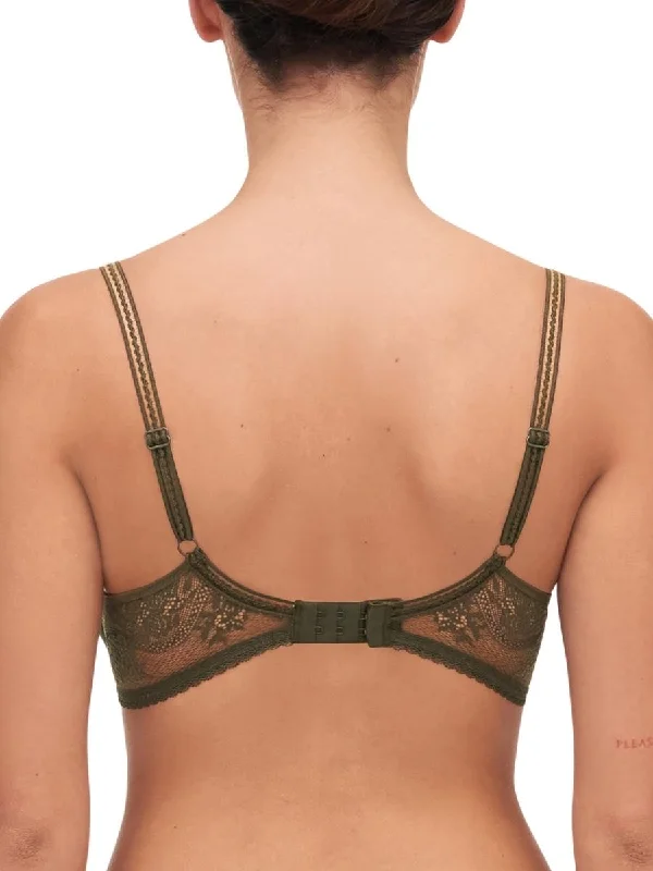 Maddie Half Cup Memory Bra - Khaki