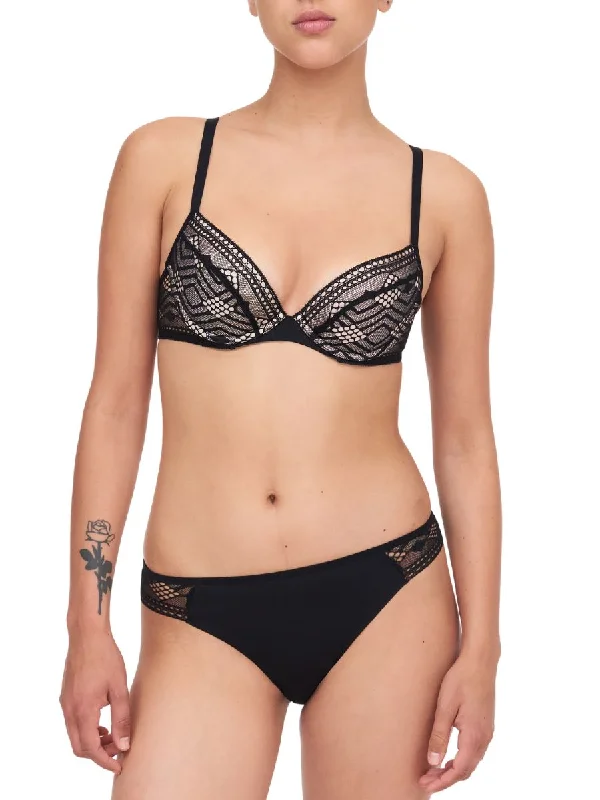 Ondine Push Up Foam Bra - Black