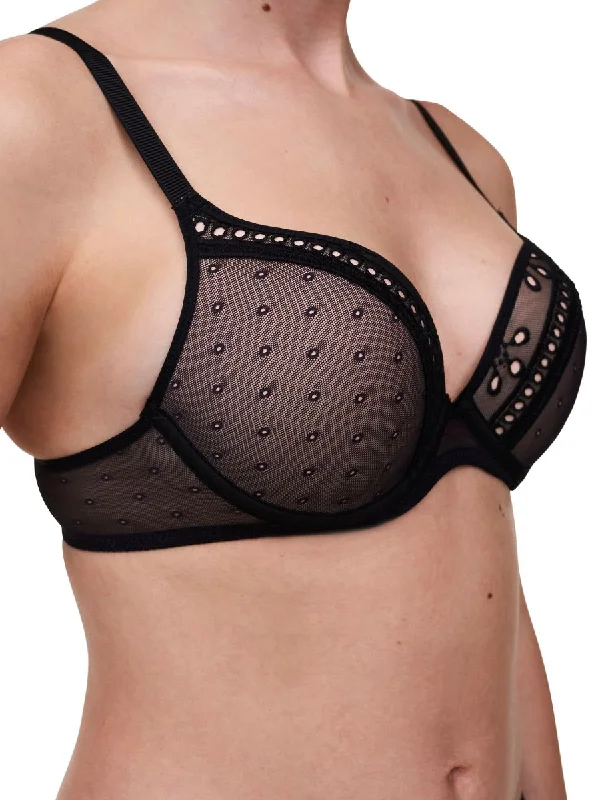 Prisca Push-Up Bra - Black