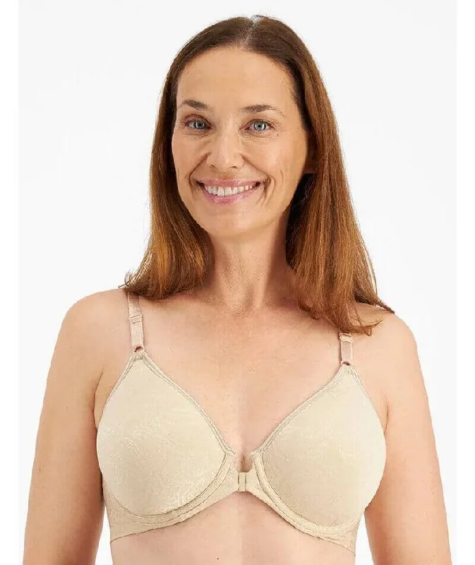 Playtex Front Closure Underwire Bra - Nude