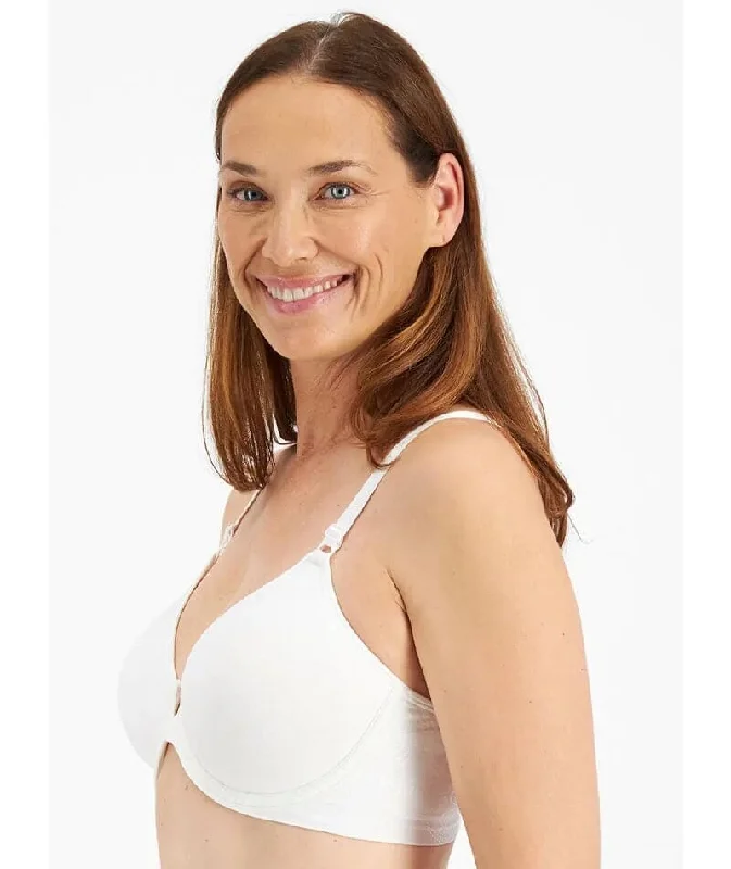 Playtex Front Closure Underwire Bra - White