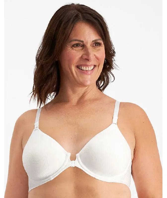 Playtex Front Closure Underwire Bra - White