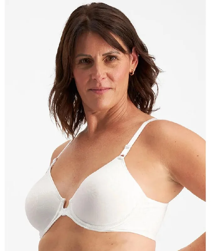 Playtex Front Closure Underwire Bra - White