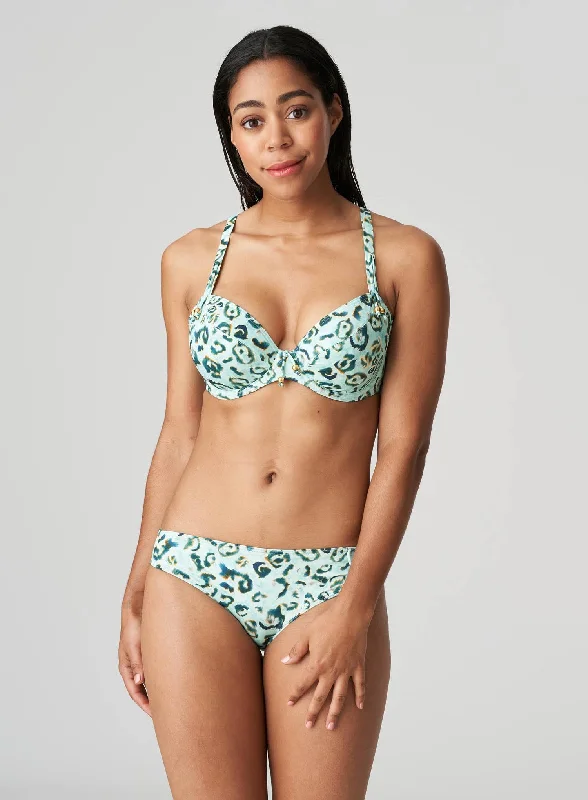 Prima Donna Swimwear: Alghero Tulip Seam Bikini Top Azzurro Mare