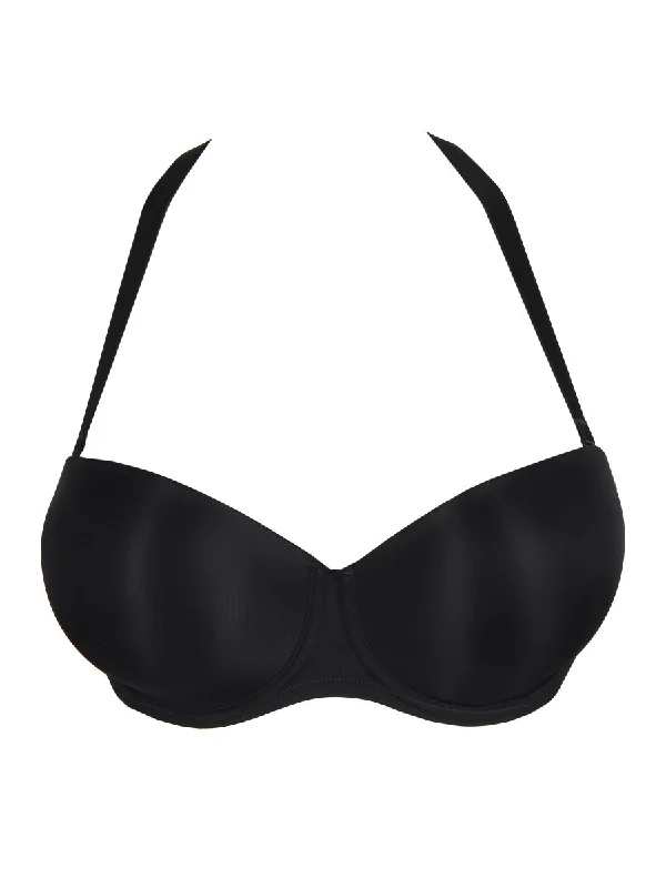 Figuras Padded Strapless Bra - Charcoal