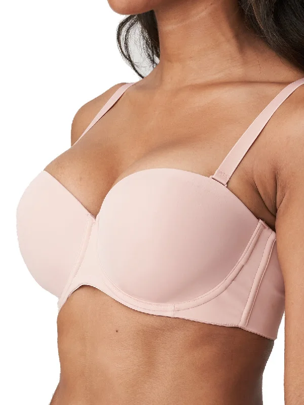 Figuras Padded Strapless Bra - Powder Rose