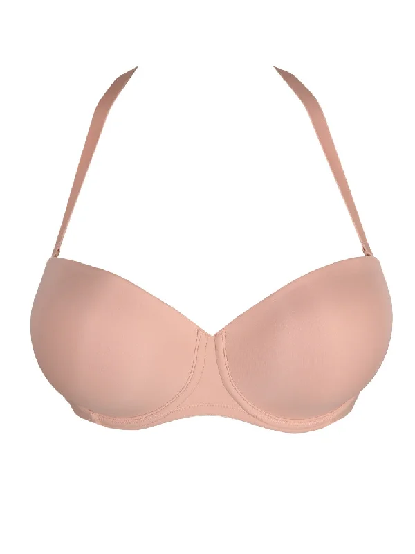 Figuras Padded Strapless Bra - Powder Rose