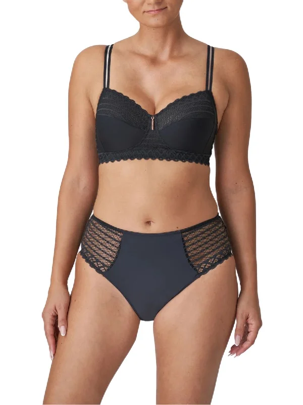 East End Full Cup Wireless Bra - Charcoal