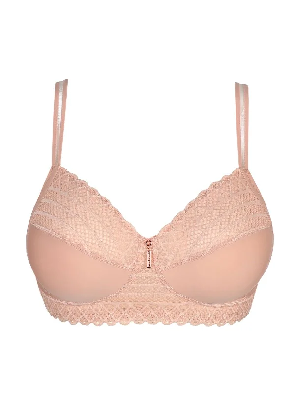 East End Full Cup Wireless Bra - Powder Rose