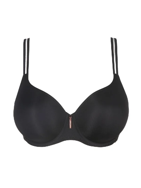 East End Padded Heartshape Bra - Charcoal