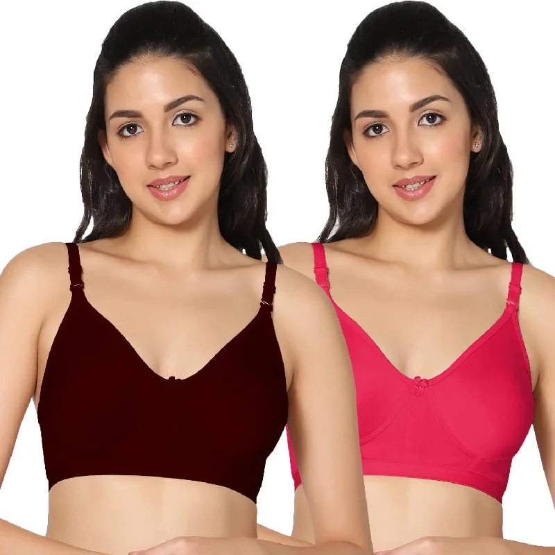 Full Coverage Non-Padded Bra (Pack of 2)