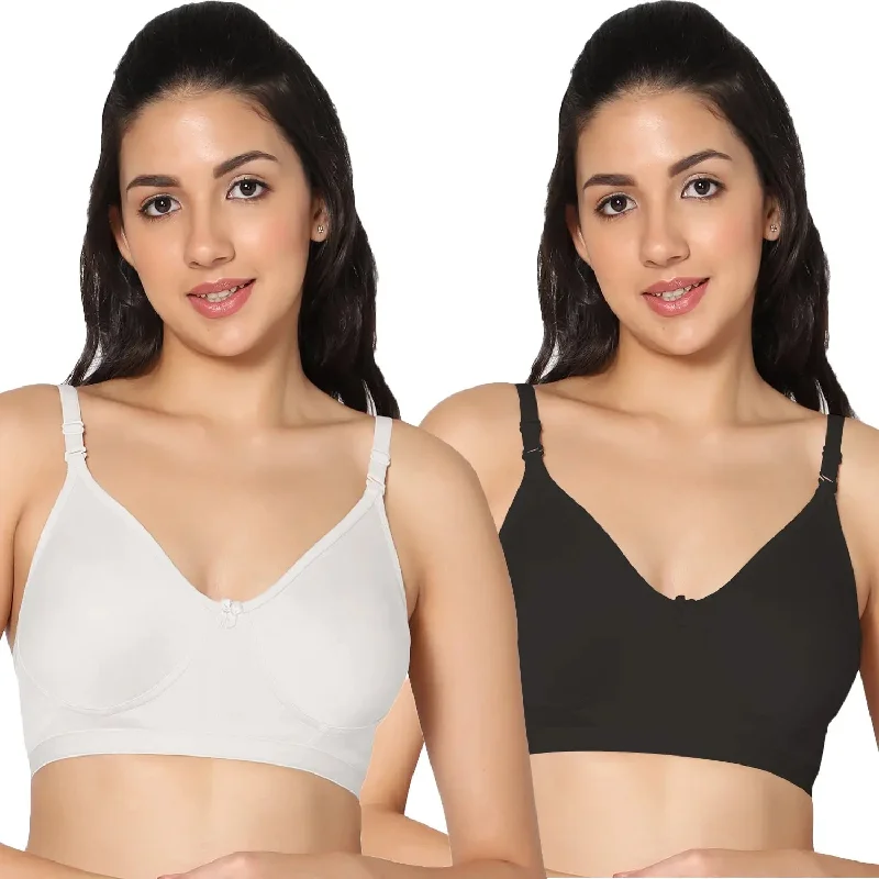 Full Coverage Non-Padded Bra (Pack of 2)