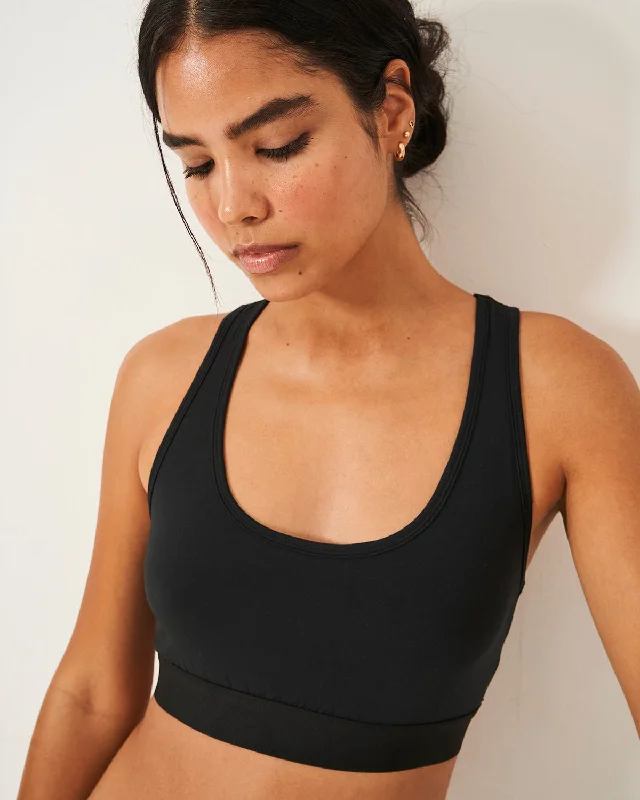 Racerback Bra - Black