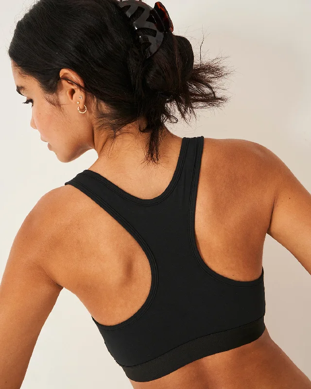 Racerback Bra - Black