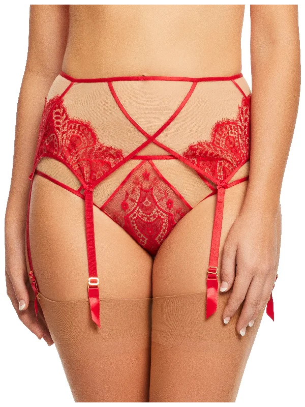 Red Maestra Suspenders