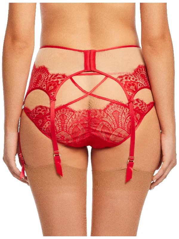 Red Maestra Suspenders