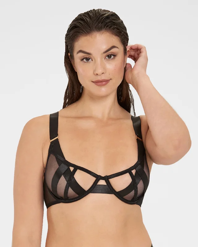 Sawyer Bra Black