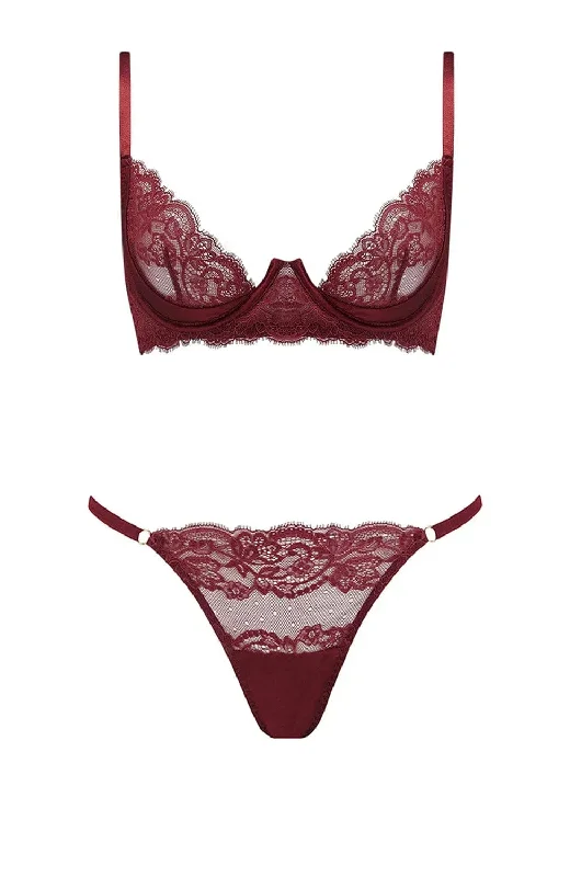 Seraphine Plunge Bra Set