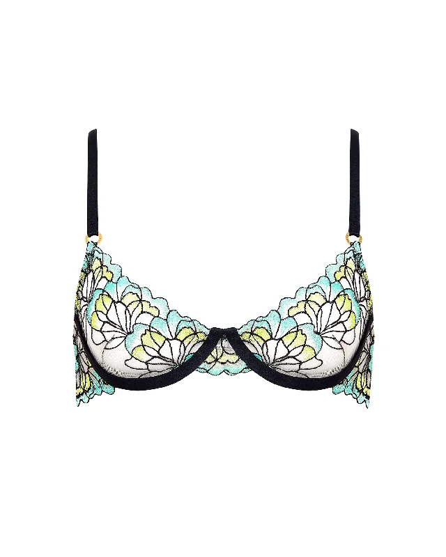 Serena Wired Bra Mint/Lemon/Black