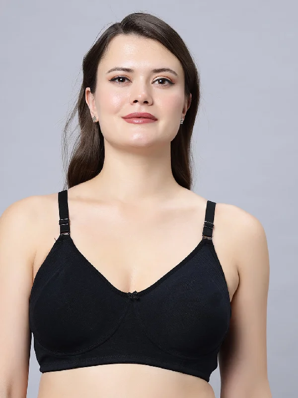 Slider Non-Padded Full Coverage T-Shirt Bra (Pack of 1)