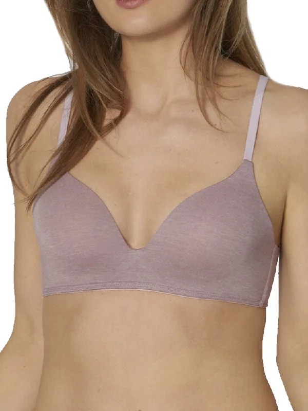 WOW Embrace Soft Cup Bra - Violet/Light Combination