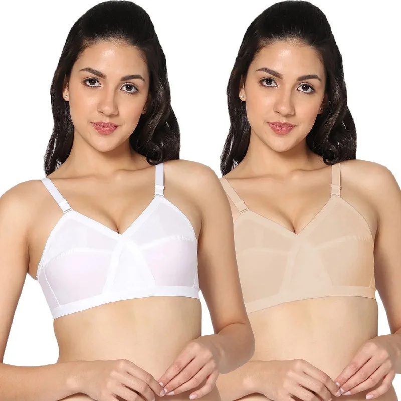 Full Coverage Non-Padded Bra (Pack of 2)