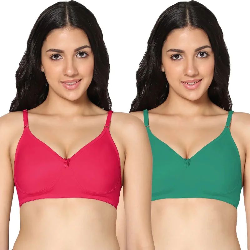 Full Coverage Non-Padded Bra (Pack of 2)