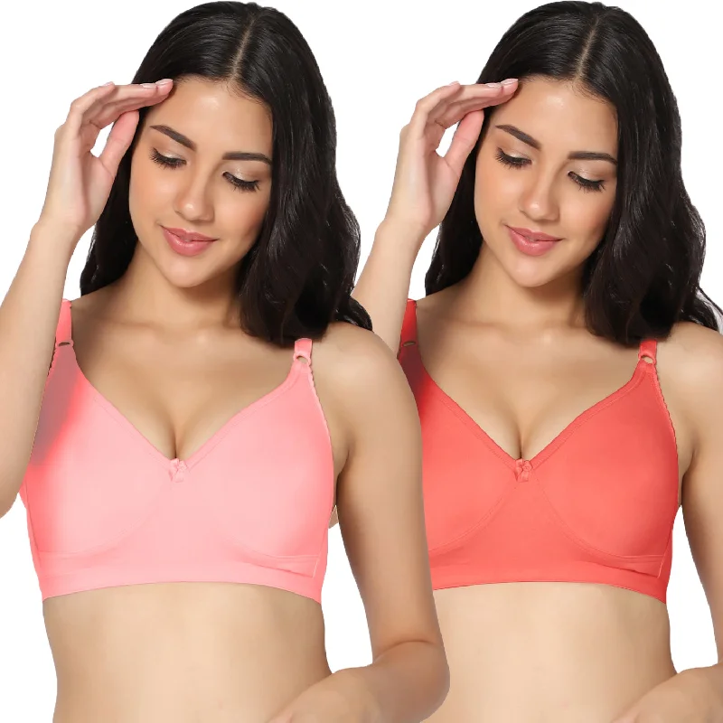 Full Coverage Non-Padded Bra (Pack of 2)