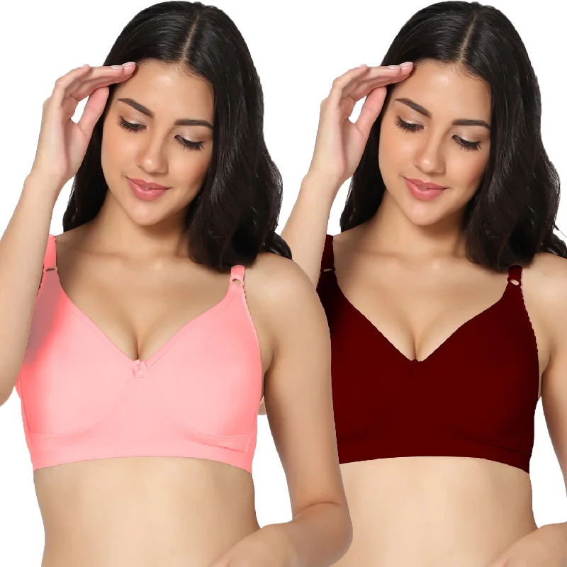 Full Coverage Non-Padded Bra (Pack of 2)