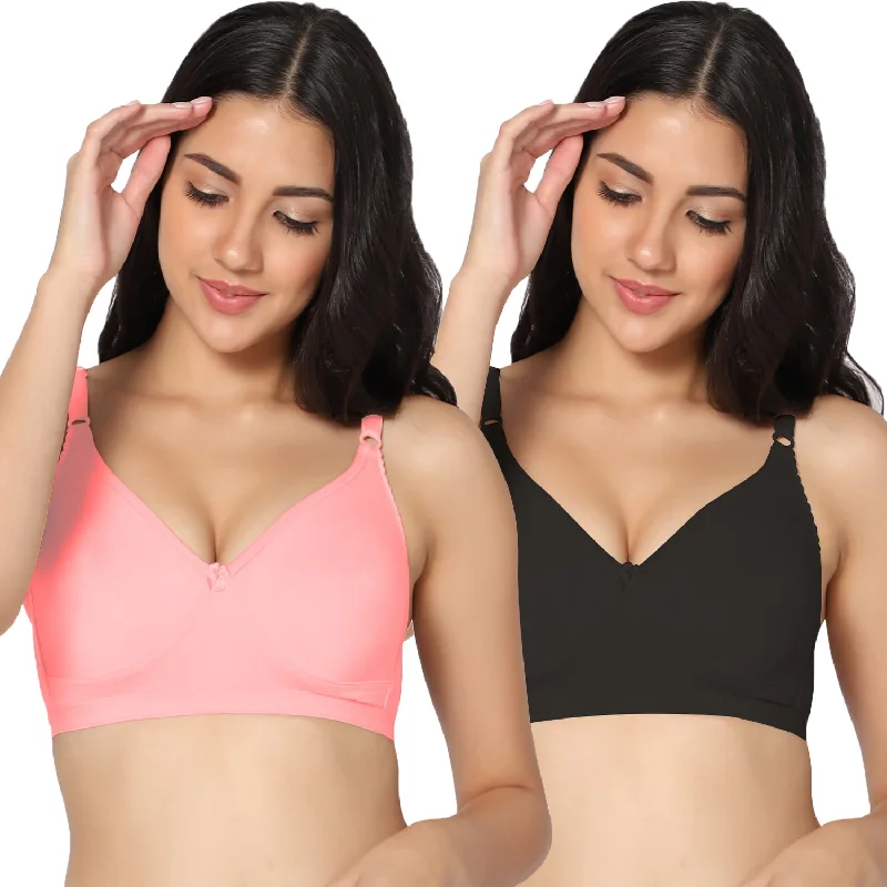 Full Coverage Non-Padded Bra (Pack of 2)