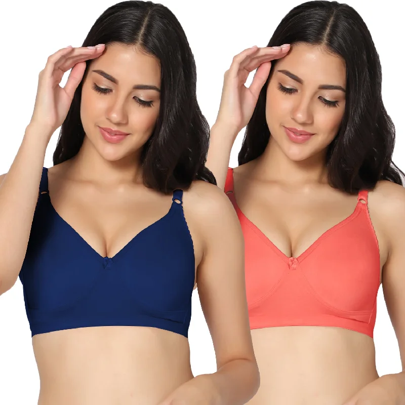 Full Coverage Non-Padded Bra (Pack of 2)